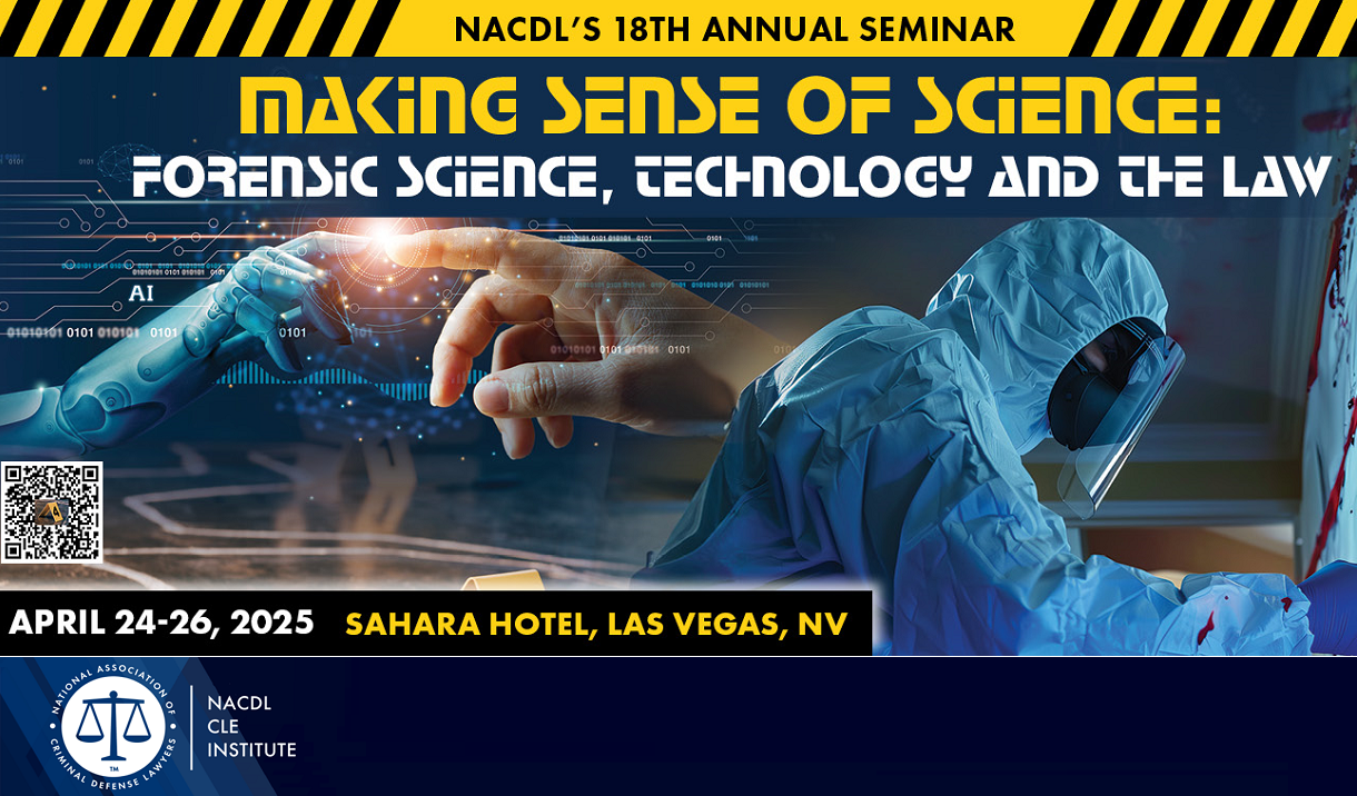 2025 Forensic Science & Technology Seminar Cover