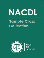 image of Sample Cross Collection product from the NACDL store