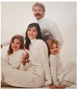 Photo of Robert Bernhardt with family