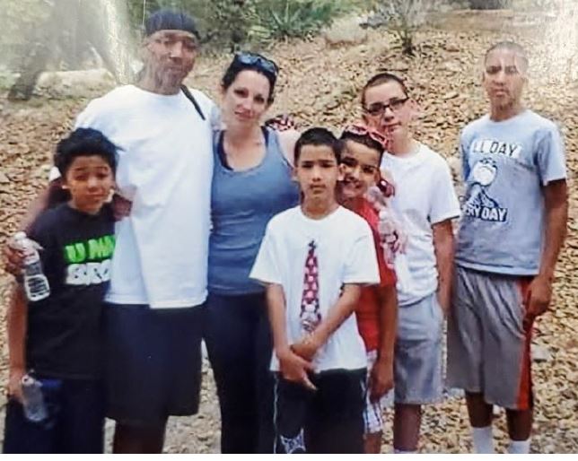 Photo of Cleotha Young with family