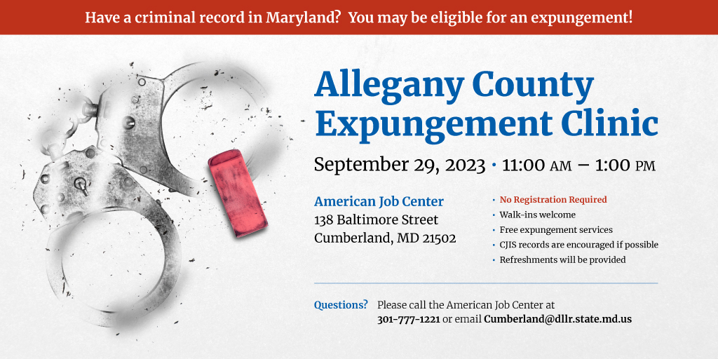 NACDL - NACDL September 2023 MD Expungement Clinic