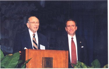 NACDL Past President Samuel Dash and then-Senator Arlen Specter (PA-R)